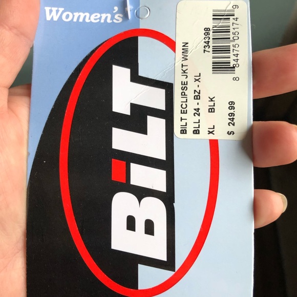 🏍NWT BILT Eclipse 100% Leather Motorcycle Riding Jacket🏍 - Picture 6 of 7